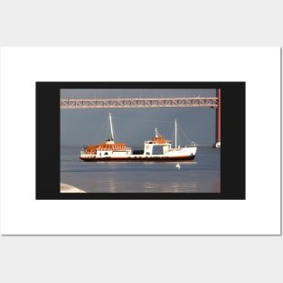 ferry boat "eborense" Posters and Art